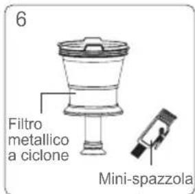 JIMMY Pro Antimite UV BX7 - Pulizia del filtro e del ciclone - 5