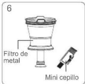 JIMMY Pro Antimite UV BX7 - Filtro MIF de algodón y limpieza de conos ciclónicos - 6