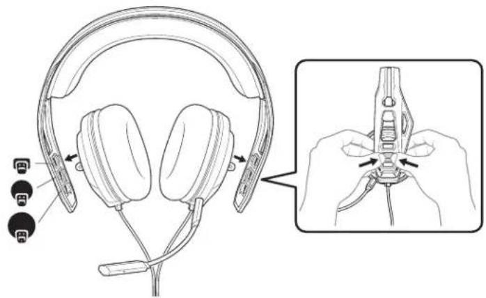 Nacon RIG 400 - Montaje del auricular - 2