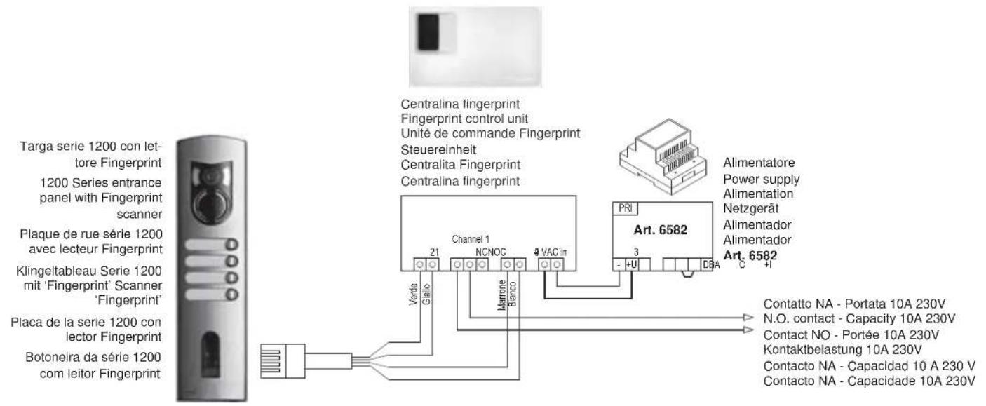 Vimar ELVOX 12A2 - X2-X7 São bornes de mola - 1