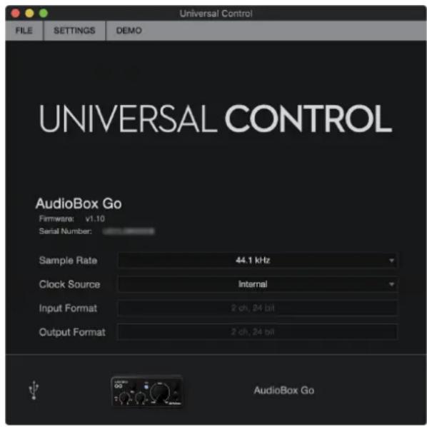 PRESONUS AudioBox GO - Universal Control (Windows) - 2