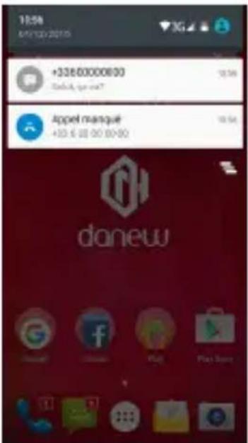 DANEW Surnaturel R500 - LES VOLETS SUR L'ÉCRAN ACCUEIL - 1