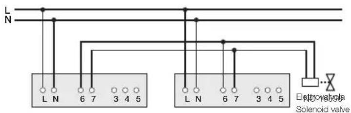 Vimar 20420.N - Examples of connections - 2