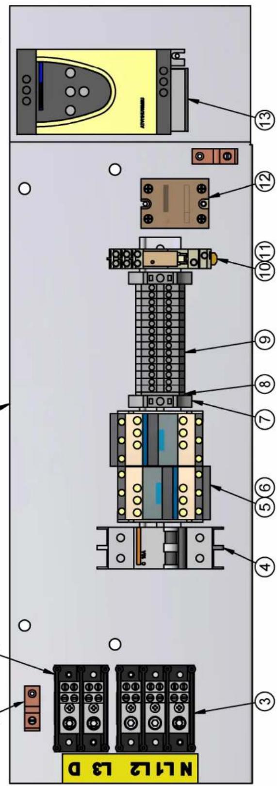 Doyon JAOP12SL - PAN.CONT.SIMPLE120/208-240V1&3PH SANS ZELIO (JA6SL) - 2