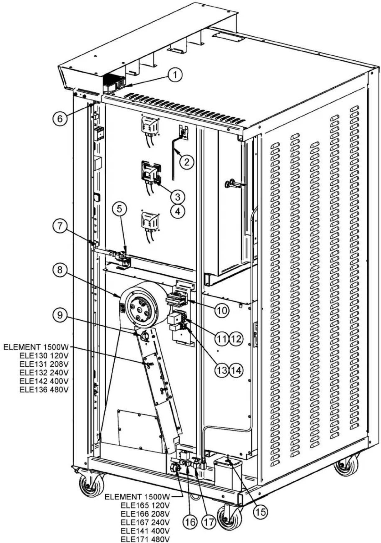 Doyon JAOP12SL - BAKE CHART - 3