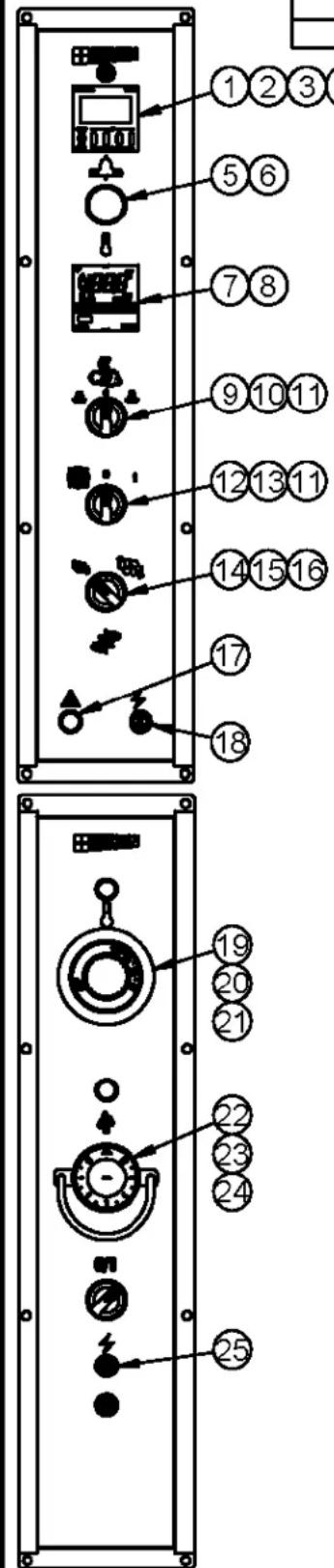 Doyon JAOP12SL - BAKE CHART - 1