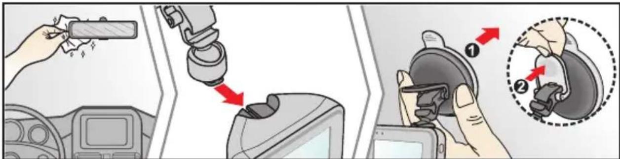 MAGELLAN MiVue 320 - Réglage de votreamera embarquée. - 1