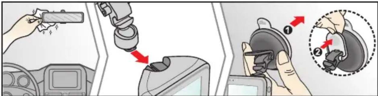 MAGELLAN MiVue 320 - Setting Up Your Dashcam. - 1