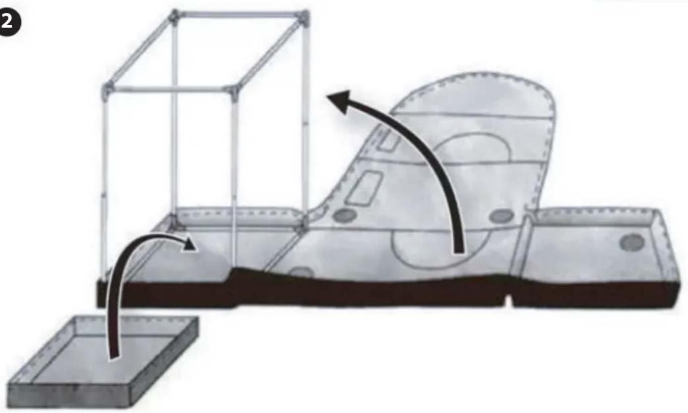 SereneLife SLISAU40BK - INSTRUCTIONS DE MONTAGE DE LA TENTE DE SAUNA - 4