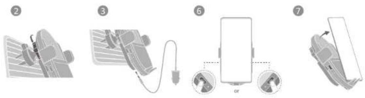 HUAWEI SuperCharge Wireless Car Charger - HUAWEI SuperCharge Wireless Car Charger(Max 50W) - 3