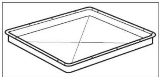 AEG BSE778380T - Baking tray - 1