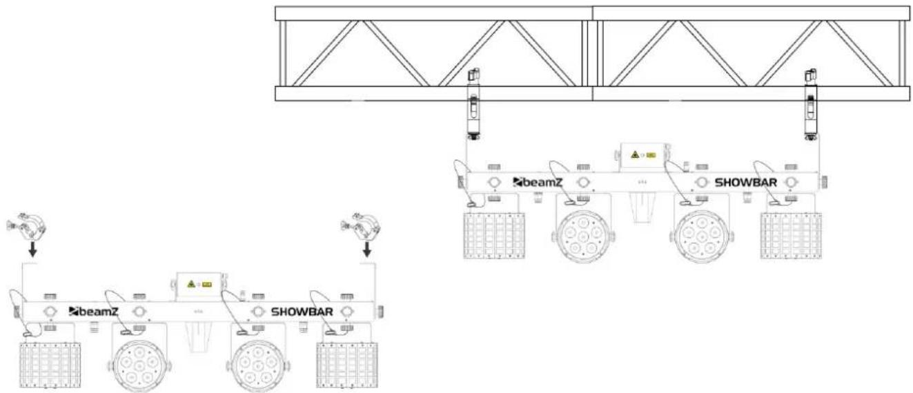 BeamZ Butterfly - INSTALACION - 1