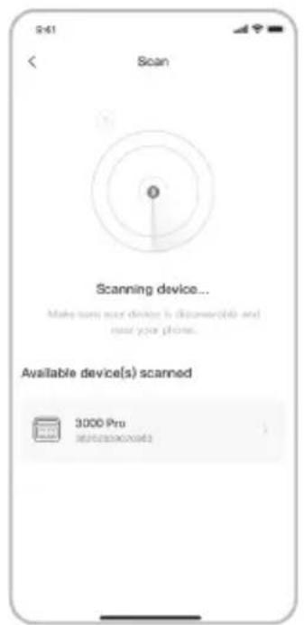 Jackery Explorer 1000 - To add device - 4