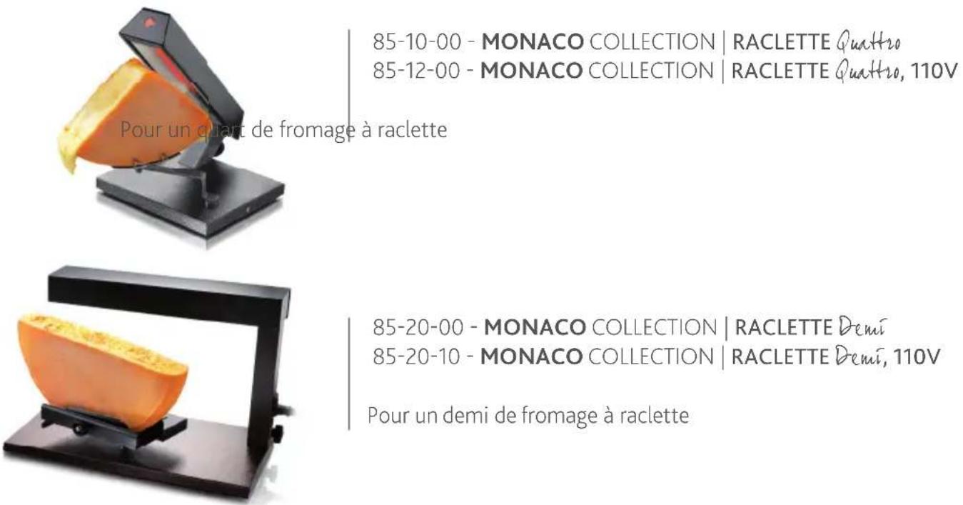 Boska Raclette Quattro - 1.DESCRIPTION - 1