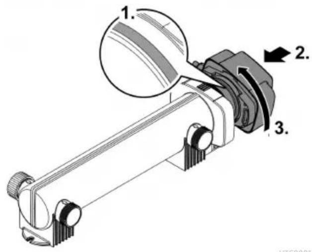 OASE Vitronic 11 W - Montiranje glave uredaja - 1
