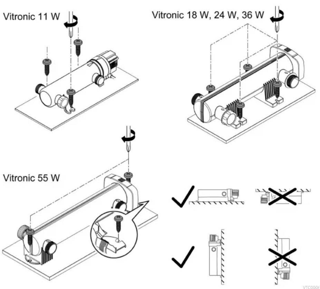 OASE Vitronic 11 W - Installera apparaten - 2