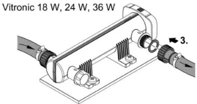 OASE Vitronic 11 W - Realizzare i collegamenti - 3