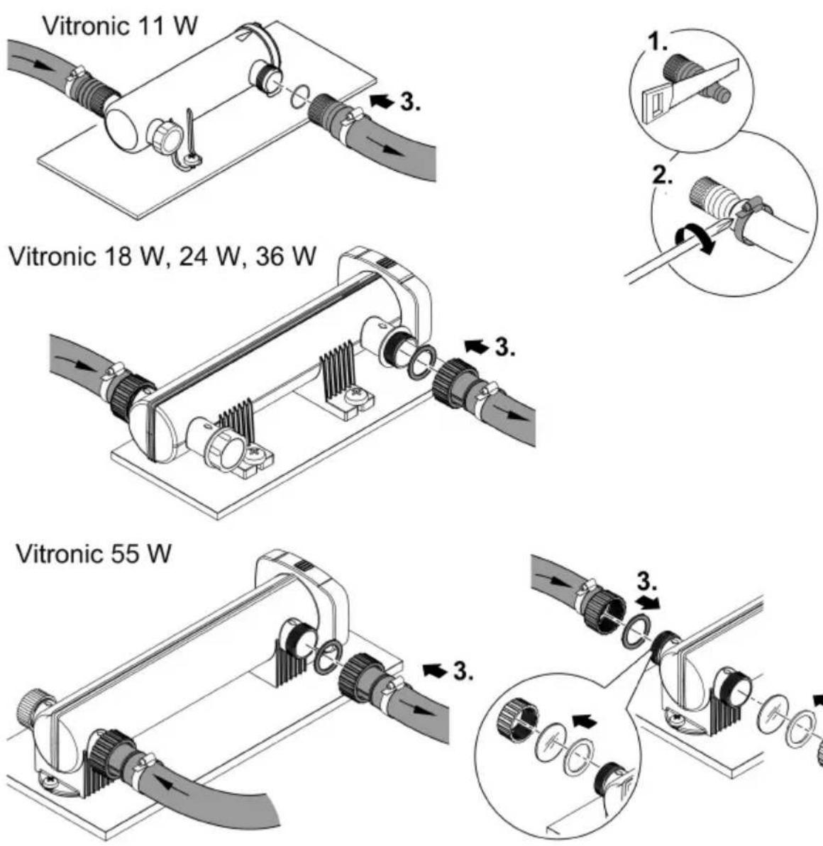 OASE Vitronic 11 W - 建立连接 - 1