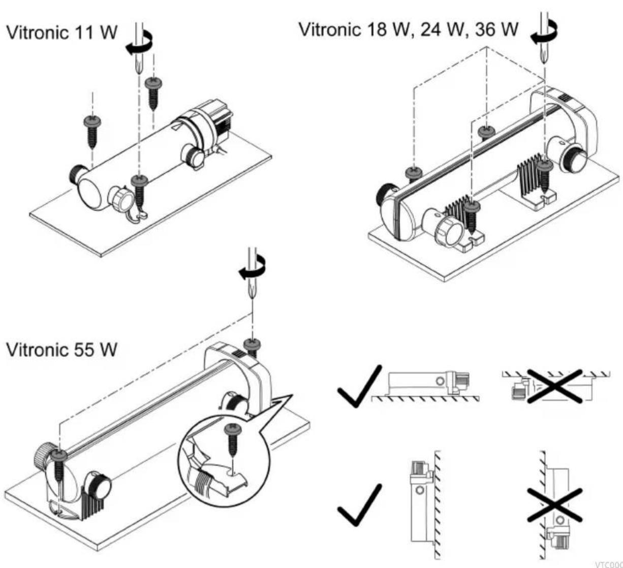 OASE Vitronic 11 W - Instalace pristroje - 2