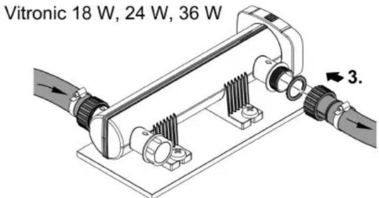 OASE Vitronic 11 W - Utfore tilkoblingene - 3