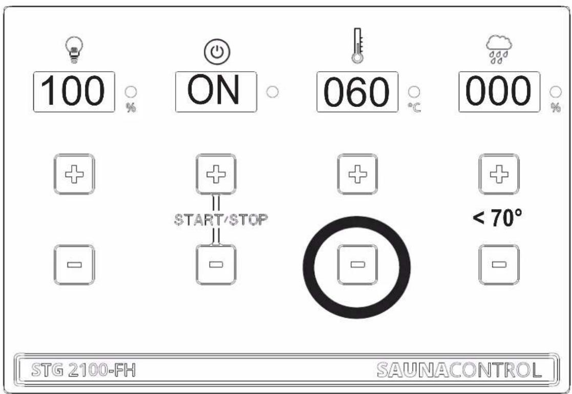 Karibu Valga - Einstellung Temperatur - 2