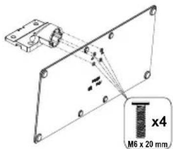 PANASONIC TX65MZ800E - A talp összeszerelése - 1