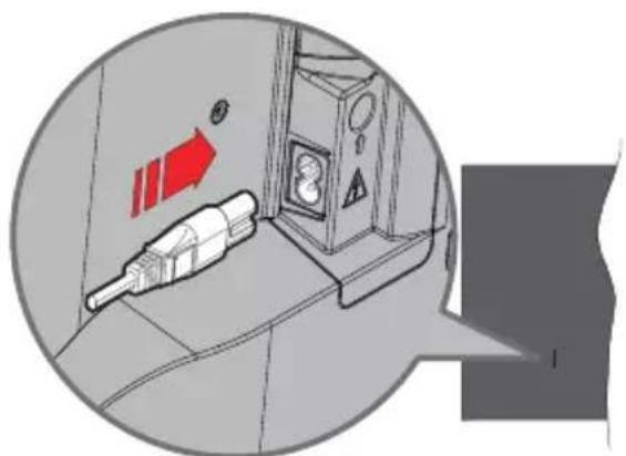 PANASONIC TX65MZ800E - Collegamento all'alimentazione - 1