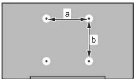 PANASONIC TX65MZ800E - Television takaosa - 1