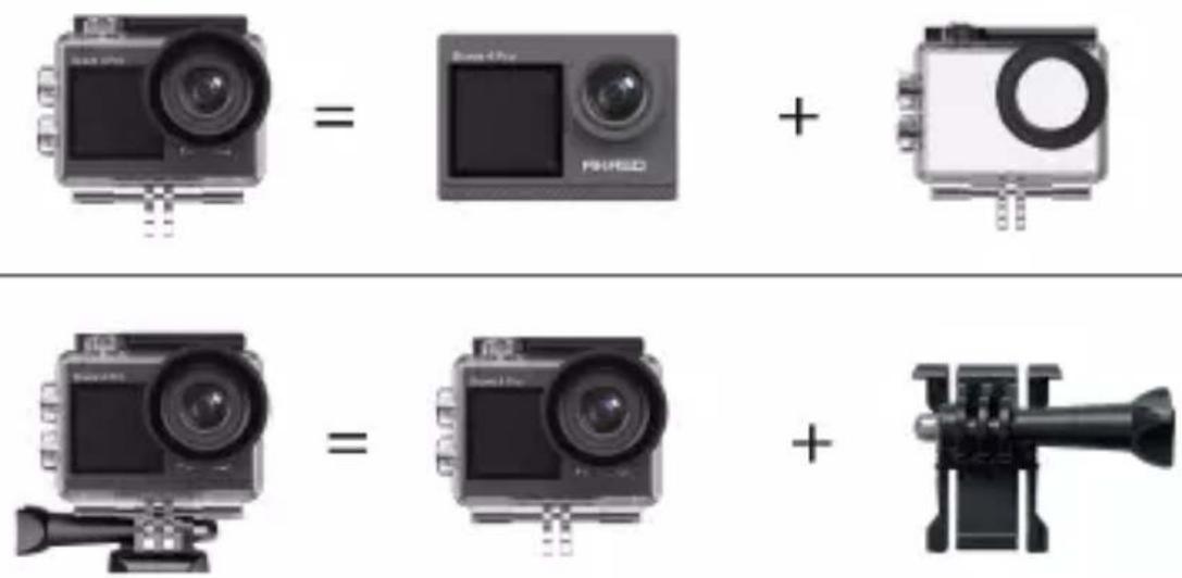 Akaso Brave 4 Pro - IHRE KAMERA ANBRINGEN - 1
