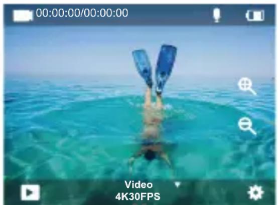 Akaso Brave 4 Pro - Videomodus - 1
