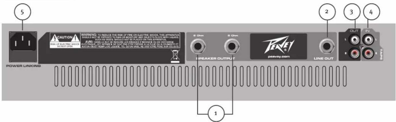 PEAVEY PVi 4B - Panel Trasero - 1