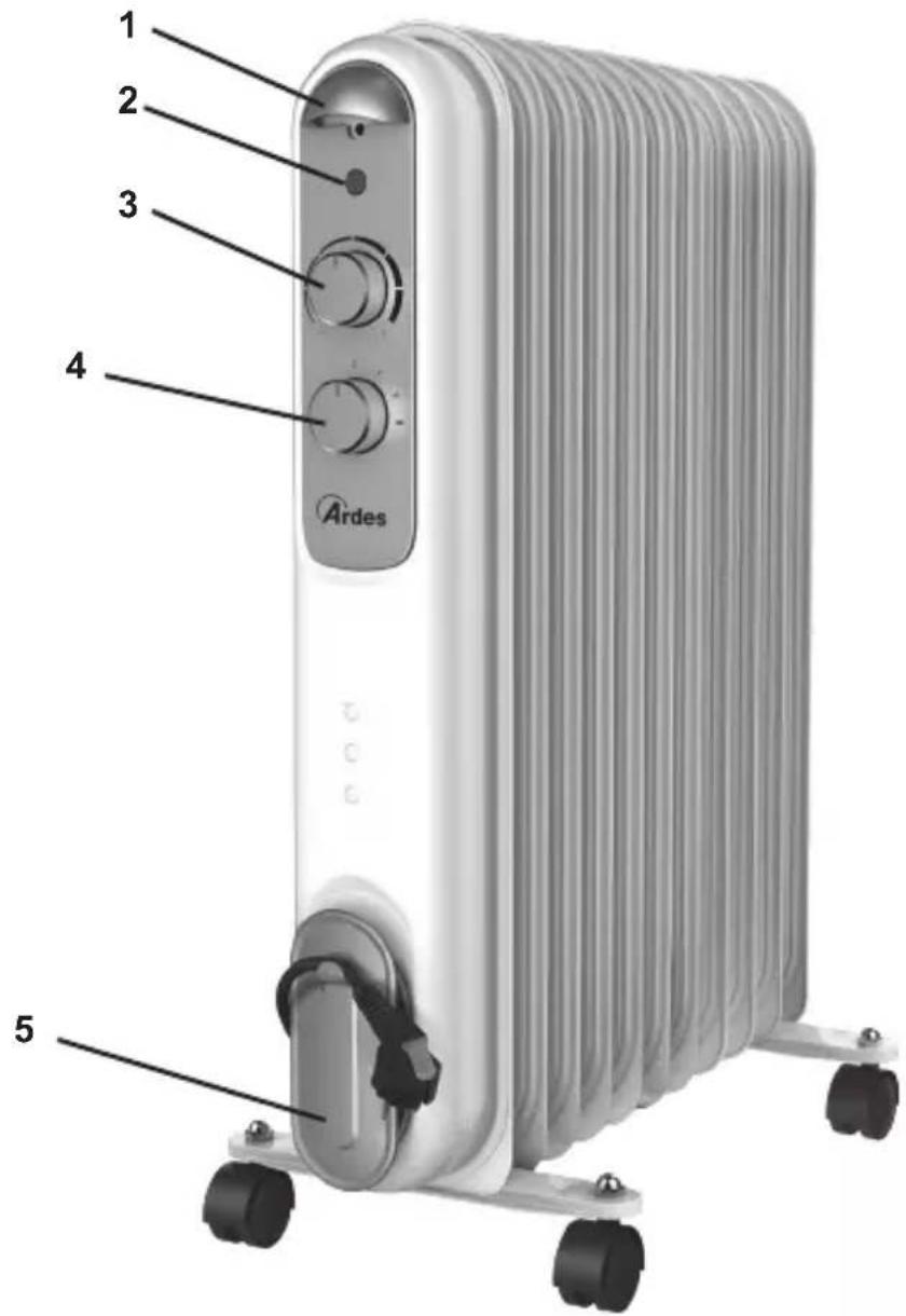 ARDES Curvy 7 Retrò AR4R07VIN - 1