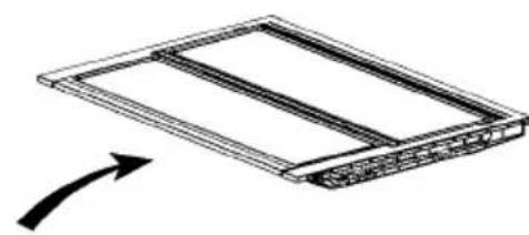 HAIER HTW5618ENPT - Taitettava hylly - 1