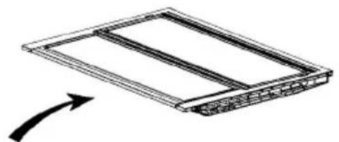 HAIER HTW5618ENPT - Składana polka - 1