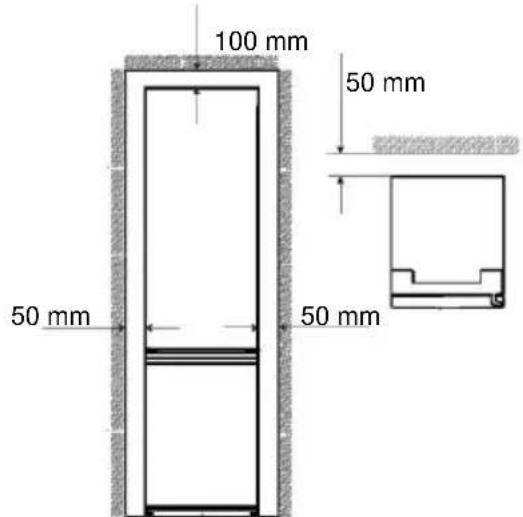 HAIER HTW5618ENPT - Tuuletuksen poikkileikkaus - 1