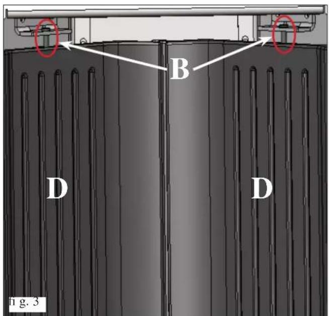 EDILKAMIN LOU - CAST-IRON COMBUSTION CHAMBER ASSEMBLY - OPTIONAL - 3