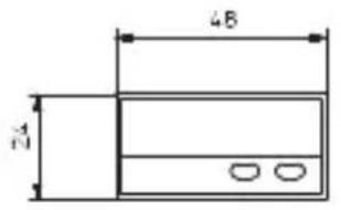 Phoenix Contact MCRSLDUI - Dimensions : - 1