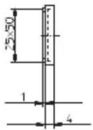 Phoenix Contact MCRSLDUI - Dimensions : - 4