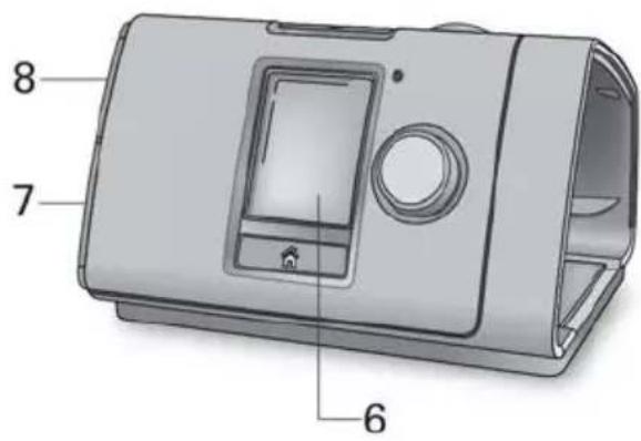 ResMed AirCurve 10 VAuto - Informazioni sui dispositivo - 1