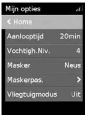 ResMed AirCurve 10 VAuto - Mijn opties - 2