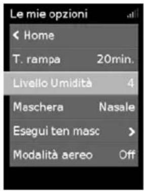 ResMed AirCurve 10 VAuto - Livello di umidità - 1