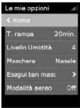ResMed AirCurve 10 VAuto - Le mie opzioni - 2