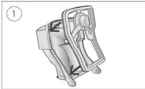 ResMed AirCurve 10 VAuto - Remontage des pièces - 1