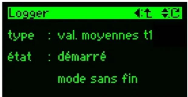 Camille Bauer Sineax CAM - Etat du logger - 1
