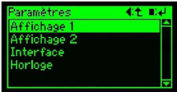 Camille Bauer Sineax CAM - Réglages - 1