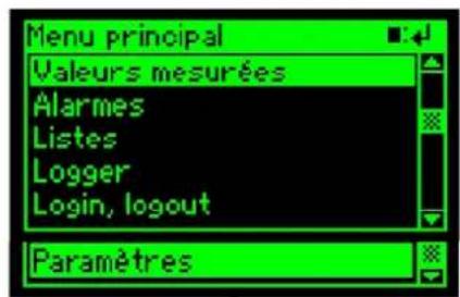 Camille Bauer Sineax CAM - Aperçu du menu - 1