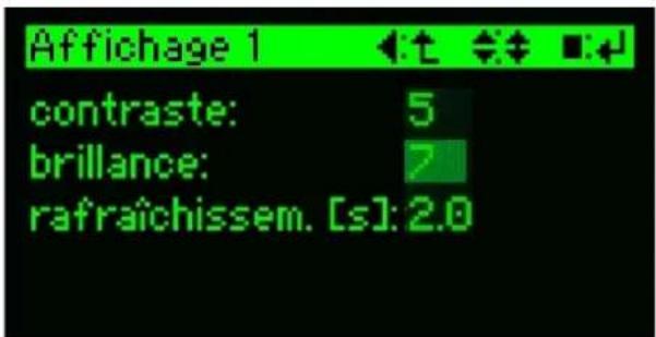 Camille Bauer Sineax CAM - Sélection du paramètre - 1