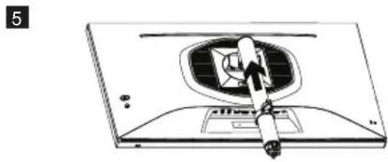COOLER MASTER GP2711 - Installation du bras/de la base du moniteur - 5