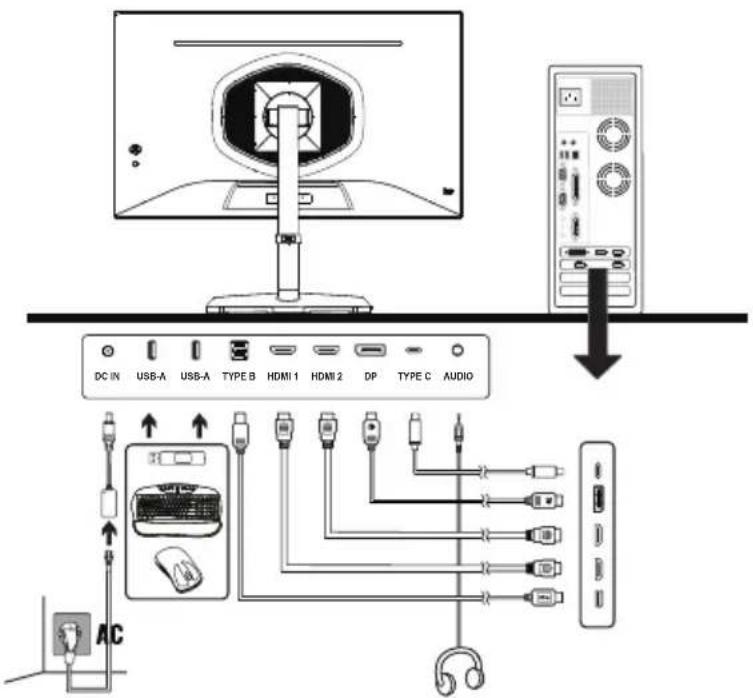 COOLER MASTER GP2711 - Installation du bras/de la base du moniteur - 9