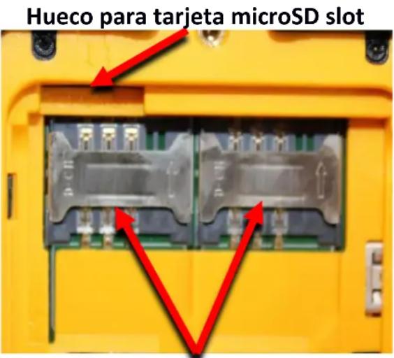 Hammer BOW LTE - Instalación de la tarjeta SIM, la tarjeta de memoria y la bateria - 1